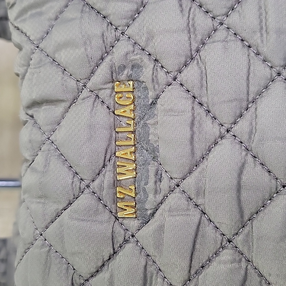 MZ Wallace Charcoal Quilted Tote - Picture 4 of 16